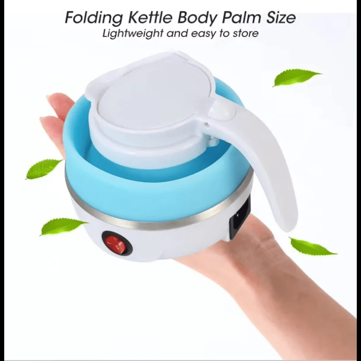 PORTABLE ELECTRIC FOLDABLE KETTLE ✨ BOIL & GO! 🌊 🚀 PERFECT FOR TRAVEL!